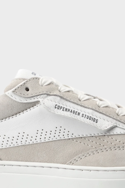 CPH90M leather mix light grey/white