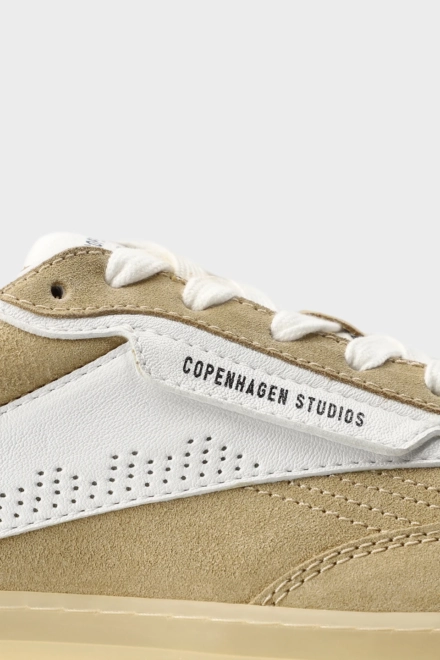 CPH90M leather mix sand/white