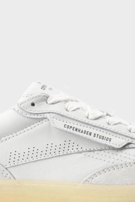CPH90M leather mix white/cream