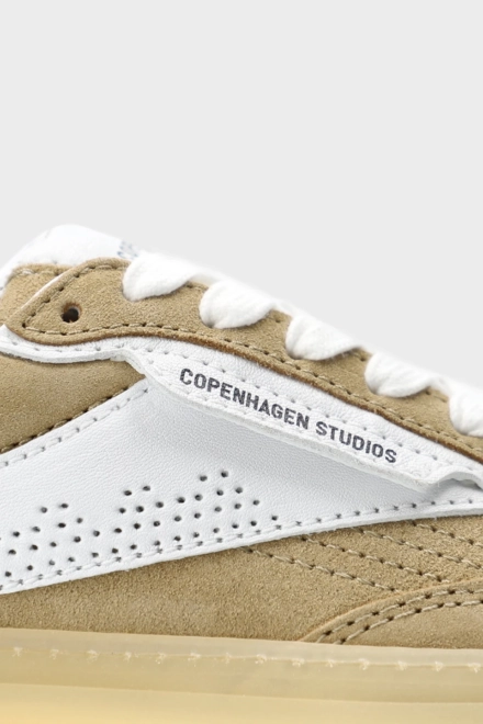 CPH90 leather mix sand/white