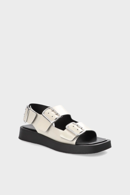 CPH794 leather cream white