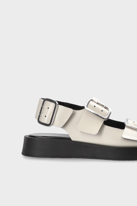 CPH794 leather cream white