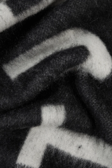 CPH SHAWL 13 wool mix black
