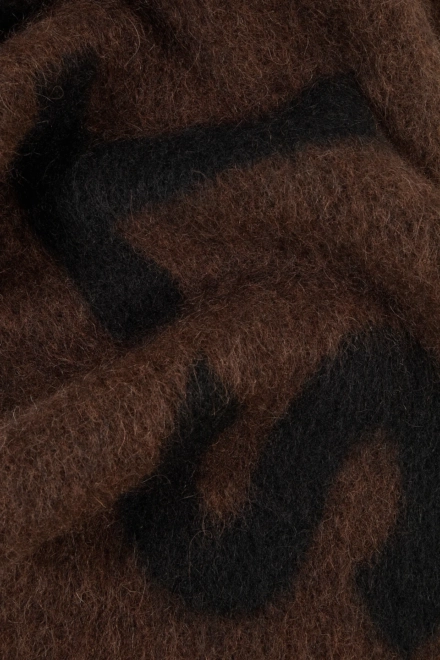 CPH SHAWL 13 wool mix chocolate