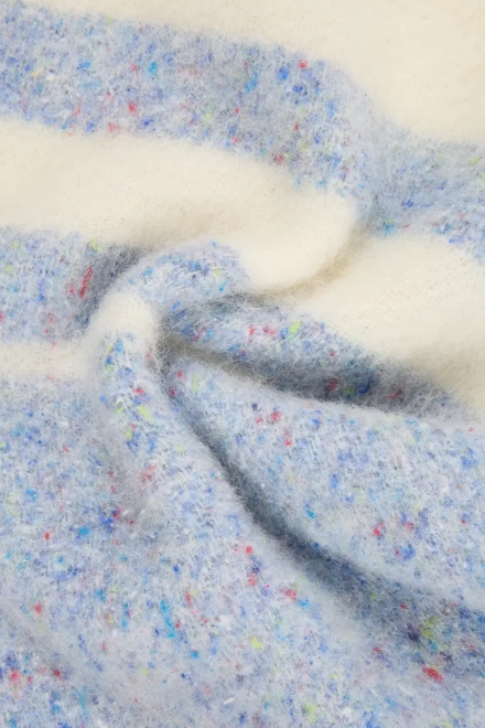 CPH SHAWL 16 wool mix blue