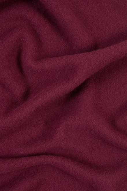 CPH SHAWL 18 wool mix burgundy