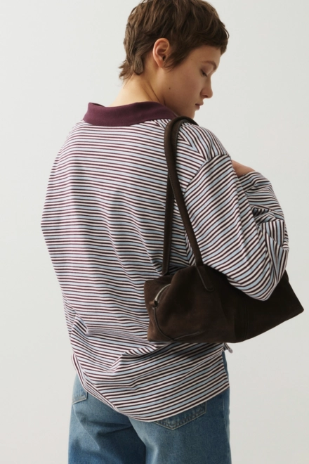 CPH POLOSHIRT 1 cotton blue striped