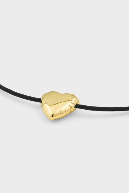 CPH BRACELET 2 balloon hearts gold/black