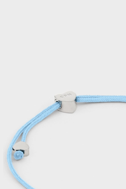 CPH BRACELET 2 balloon hearts silver/blue