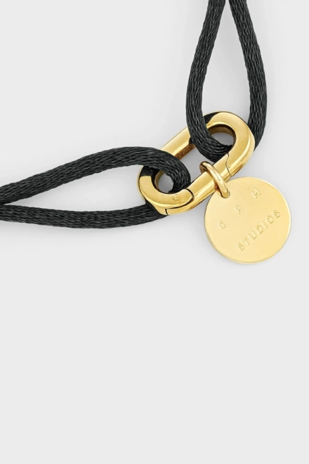 CPH BRACELET 3 cord gold/black