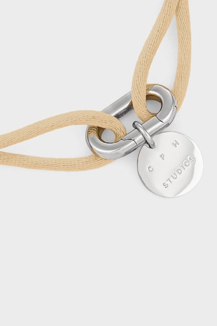 CPH BRACELET 3 cord silver/cream