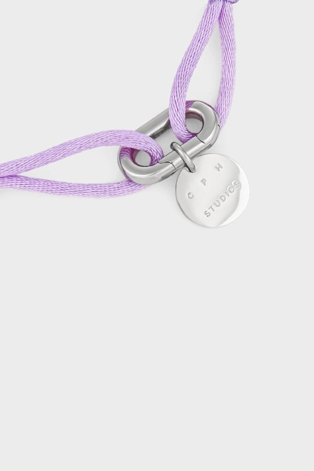 CPH BRACELET 3 cord silver/purple