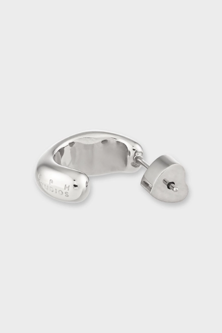 CPH EARRING 3 off shape silver