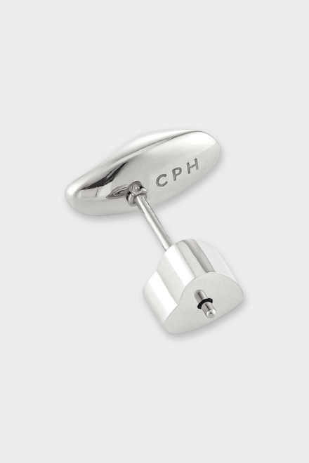 CPH EARRING 4 off shape silver