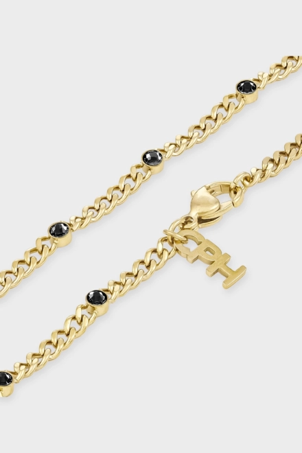 CPH NECKLACE 3 glittery gold
