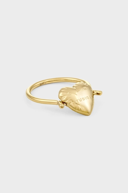 CPH RING 1 balloon hearts gold