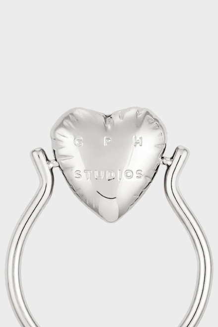 CPH RING 1 balloon hearts silver