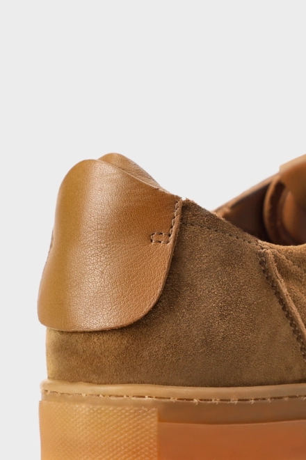 CPH741M leather mix new brown
