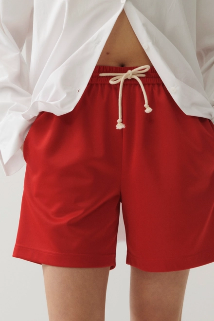 CPH TRACK SHORTS 1 textile red