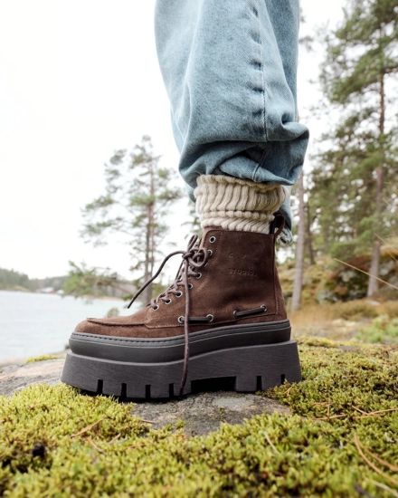 CPH697 suede chocolate