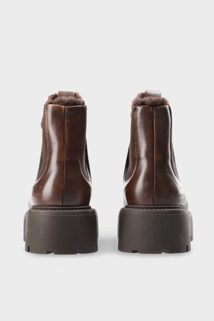 CPH725 vintage leather teddy brown