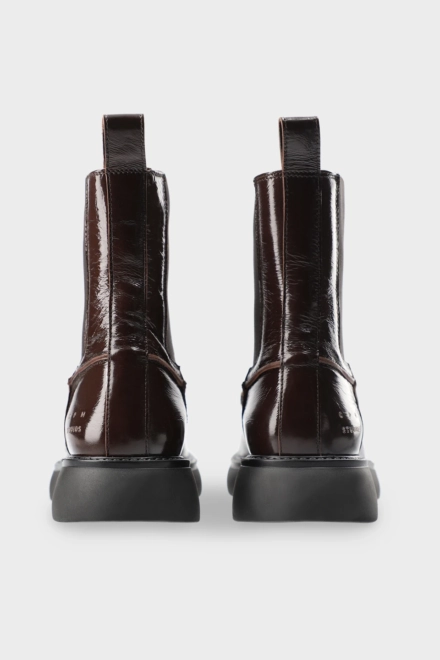 CPH759 patent leather chocolate