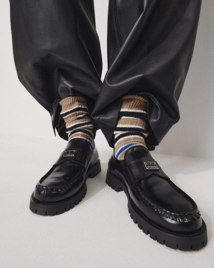 CPH848 brushed leather black