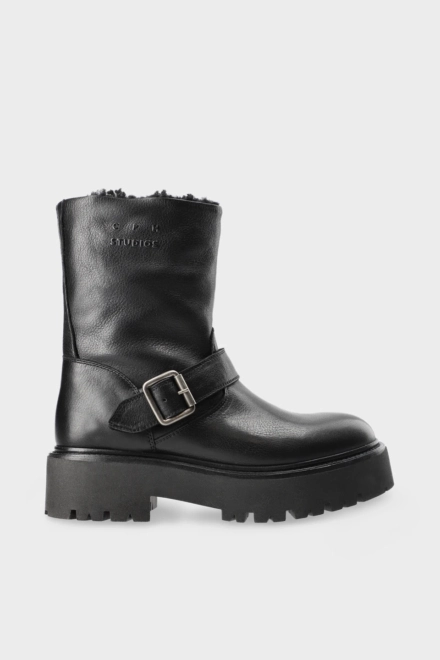 CPH900 grainy leather teddy black