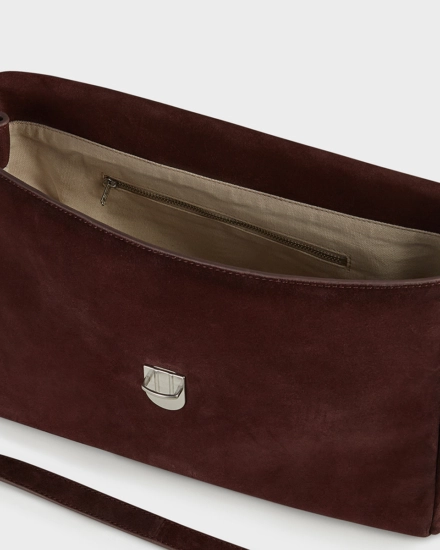 CPH BAG 530 vintage suede bordeaux