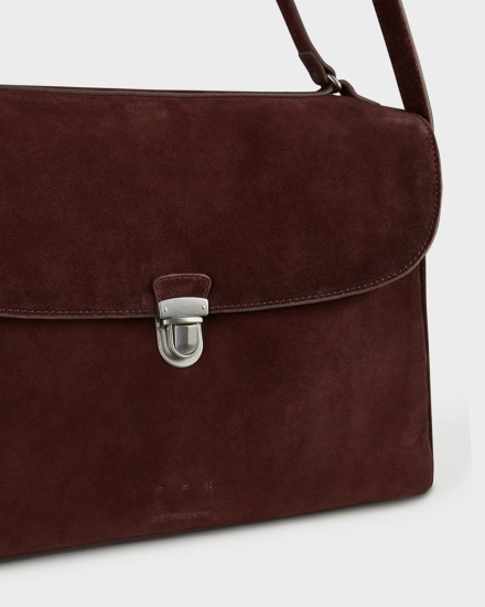 CPH BAG 530 vintage suede bordeaux