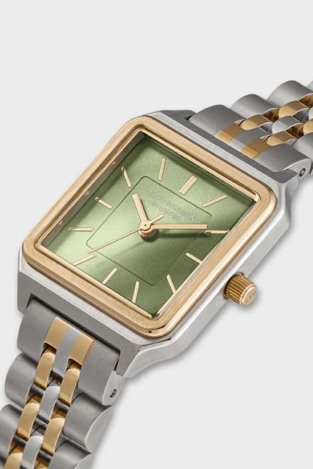 CPH WATCH 2 vintage square gold/silver
