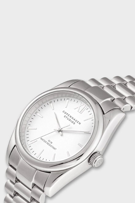 CPH WATCH 3 classic round silver