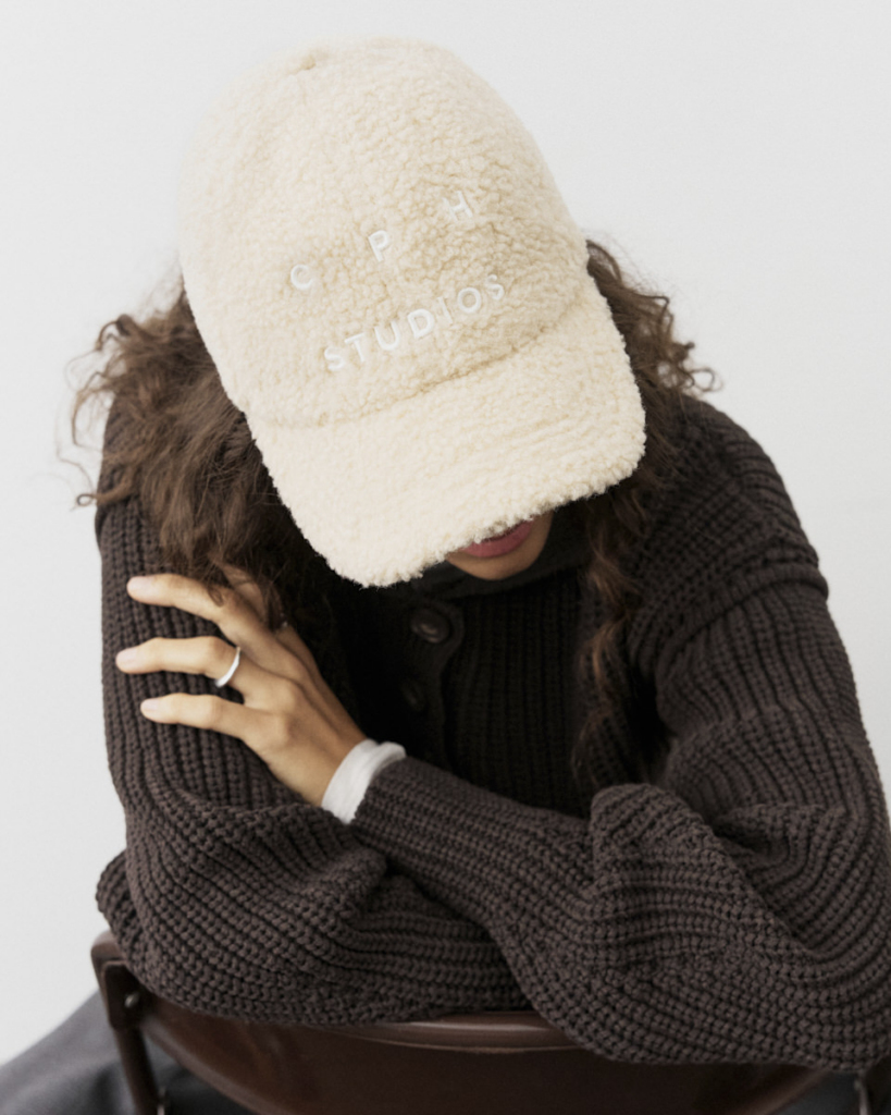 CPH CAP 2 teddy ecru - alternatief 1