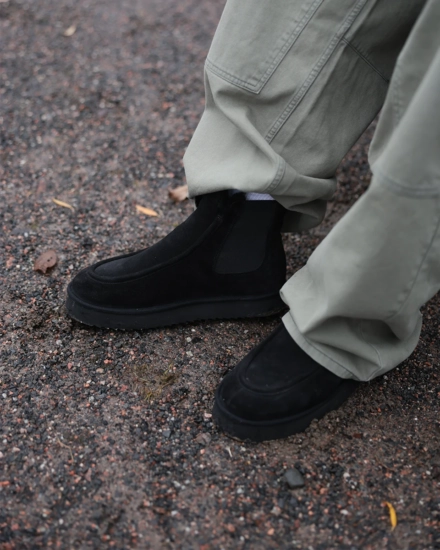CPH267M suede teddy black