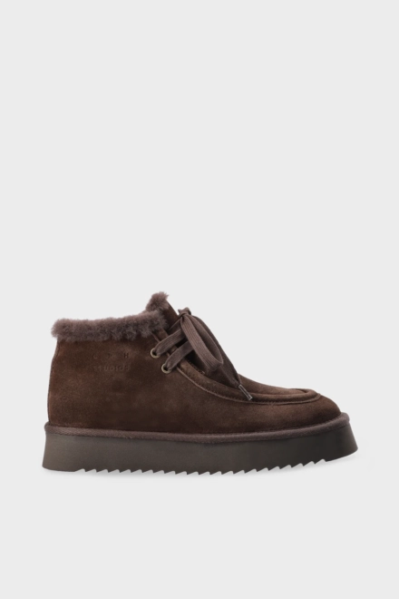 CPH284 suede teddy chocolate
