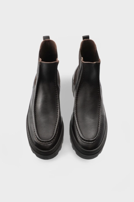 CPH480M grainy leather dark brown