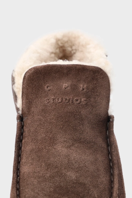 CPH847 suede teddy chocolate