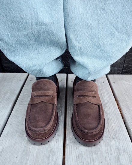 CPH848 suede chocolate