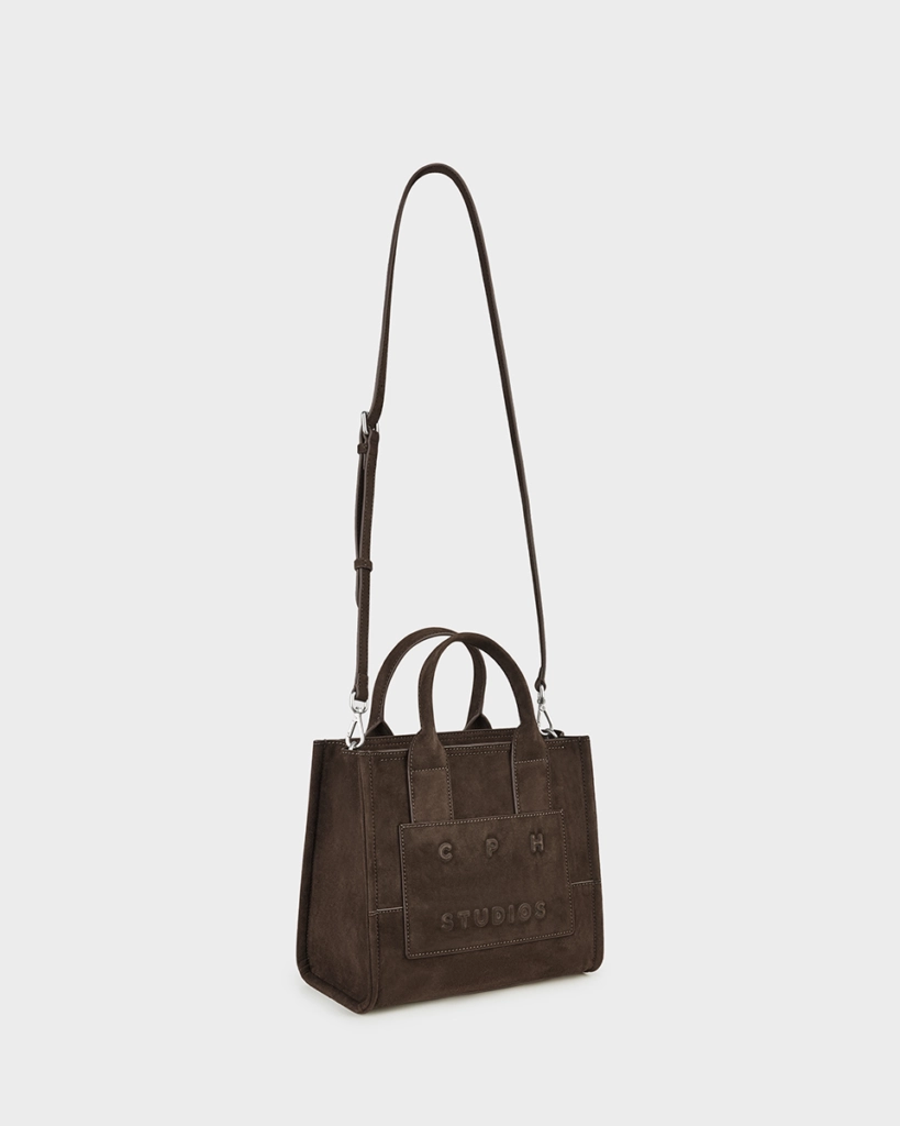 CPH BAG 4 suede chocolate - alternative 1