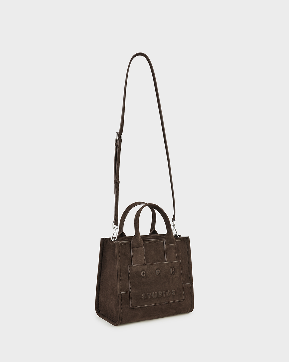 CPH BAG 4 suede chocolate - alternative 1