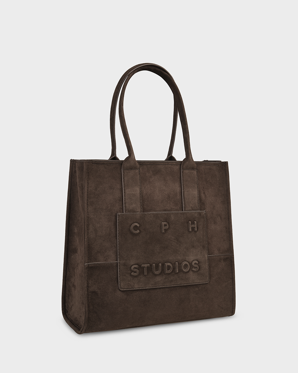 CPH BAG 5 suede chocolate - alternative 1