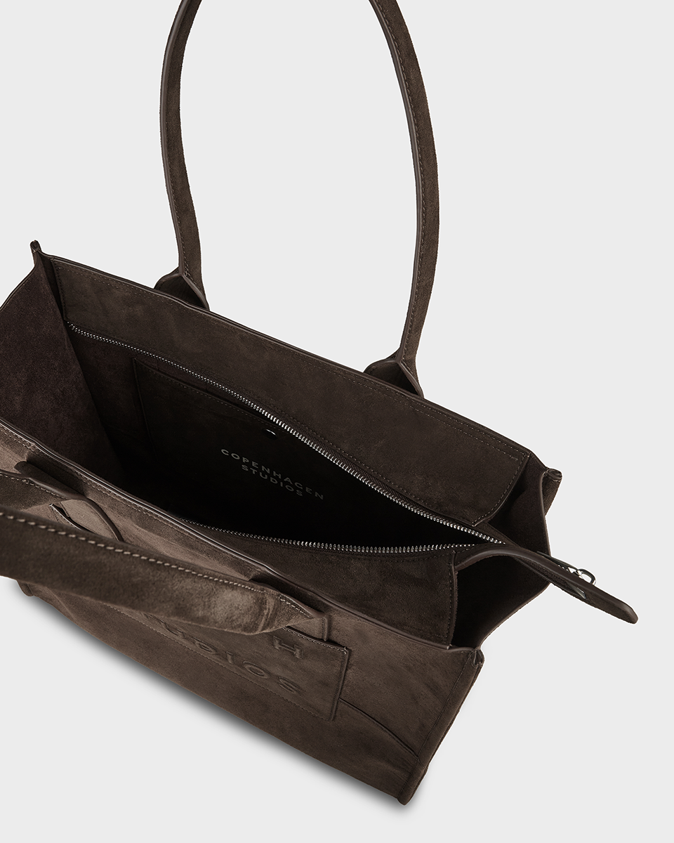 CPH BAG 5 suede chocolate - alternative 2