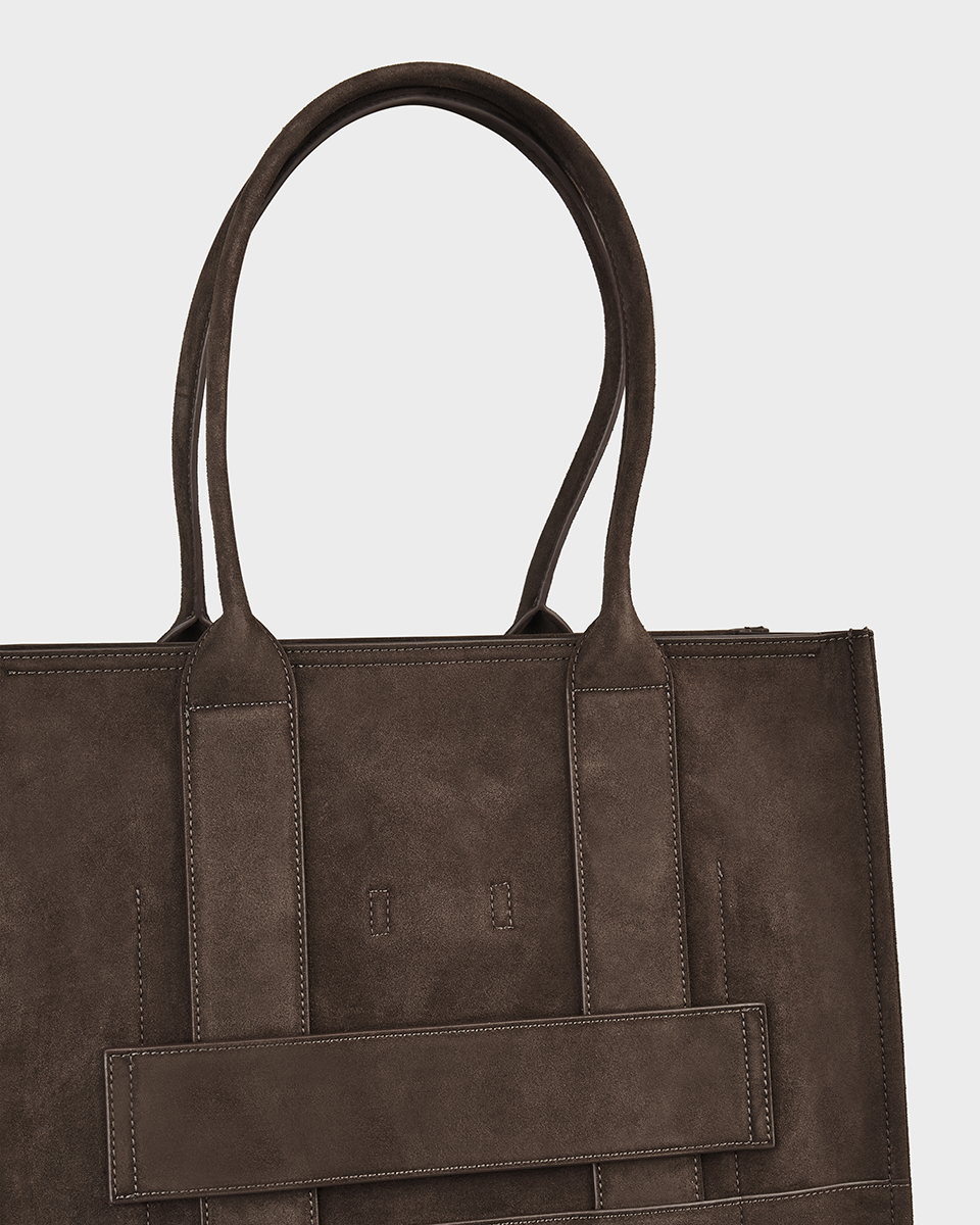 CPH BAG 5 suede chocolate - alternative 3