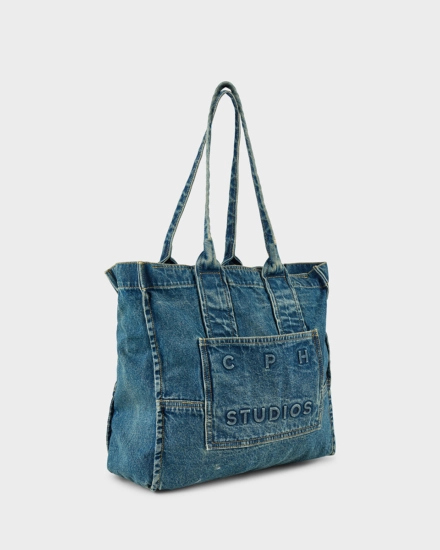 CPH BAG 5 washed denim blue