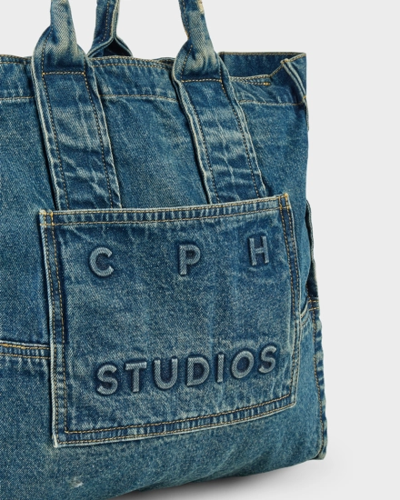 CPH BAG 5 washed denim blue