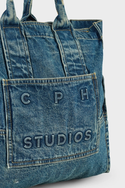CPH BAG 5 washed denim blue