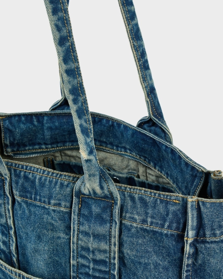 CPH BAG 5 washed denim blue