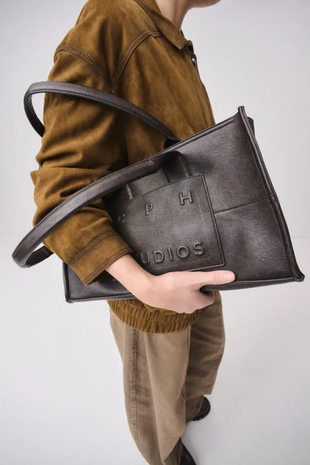 CPH BAG 16 recycled vintage leather brown
