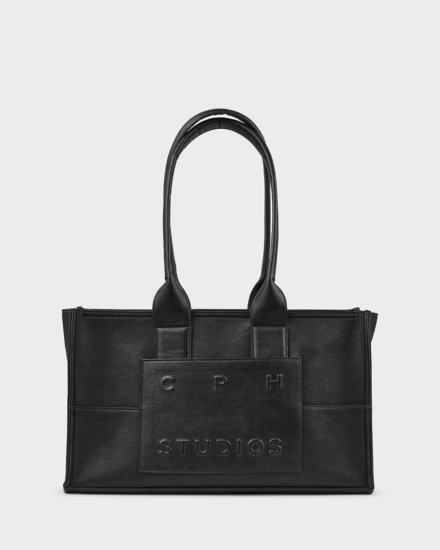 CPH BAG 16 recycled leather black