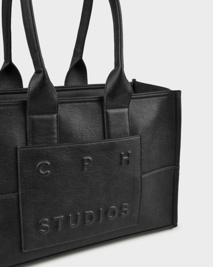 CPH BAG 16 recycled leather black